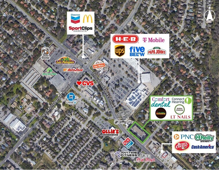 3023 Thousand Oaks Dr, San Antonio, TX à louer - Photo de l’immeuble – Image 2 sur 8