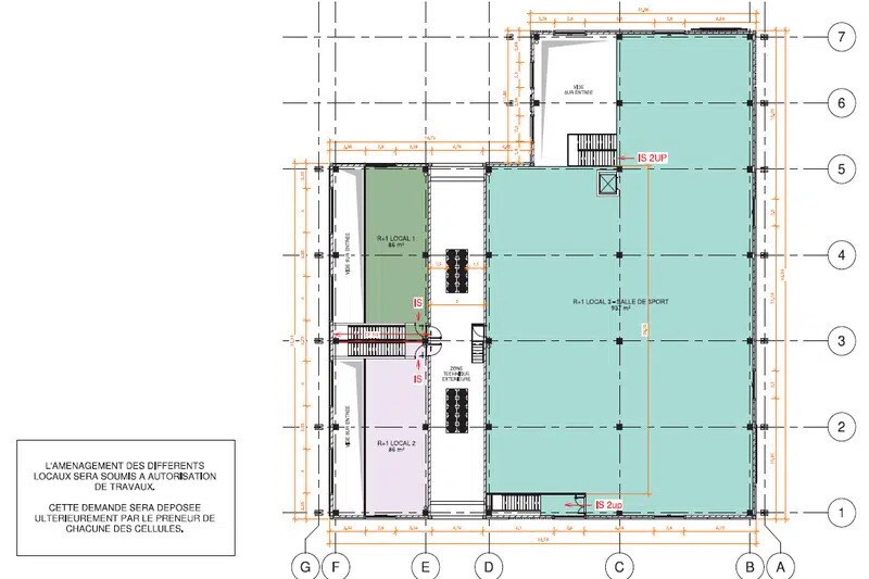 1070 Rue Georges Méliès, Montpellier à louer - Plan d’étage – Image 3 sur 7