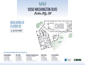 9050 Washington Blvd, Culver City, CA à louer Photo de l’immeuble– Image 1 sur 1