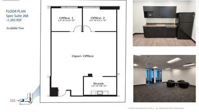 1430 Blue Oaks Blvd, Roseville, CA à louer Plan d’étage– Image 1 sur 1
