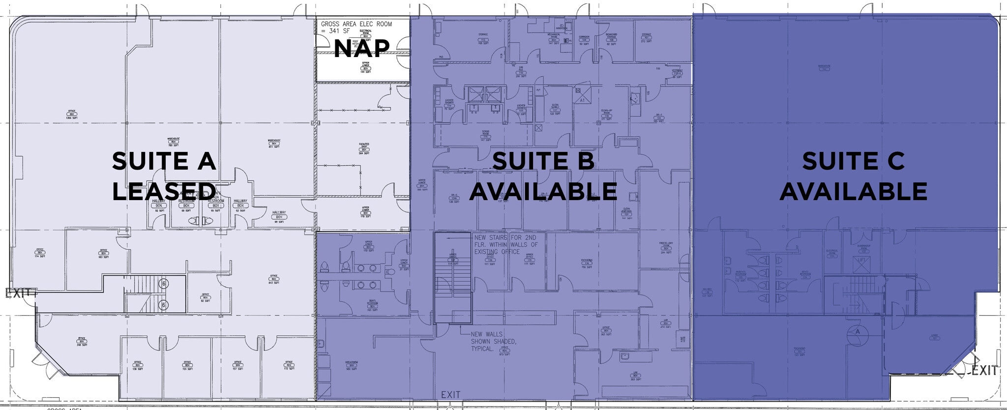 2591-2597 Kerner Blvd, San Rafael, CA à louer Plan d’étage– Image 1 sur 2