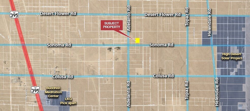 Off Adelanto Rd, Adelanto, CA à vendre - Photo principale – Image 1 sur 1