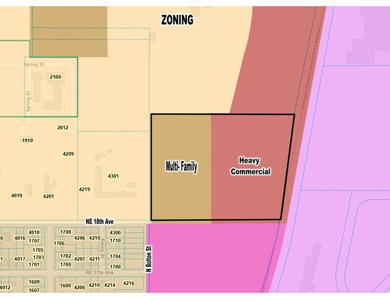 NE 18th & N Bolton St NEC ave, Amarillo, TX à vendre - Photo de l’immeuble – Image 3 sur 4
