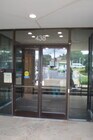 Building front entrance