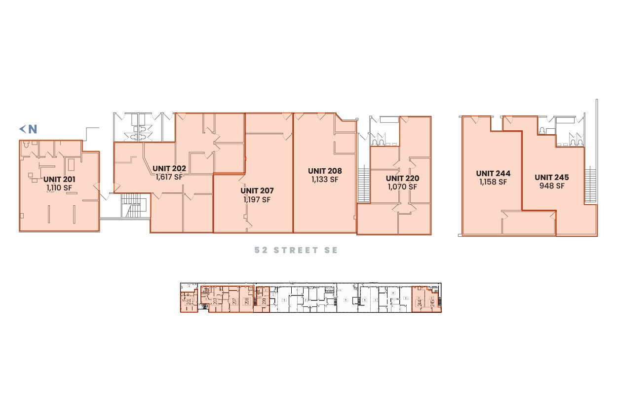 1830 52nd St SE, Calgary, AB à louer Plan d’étage– Image 1 sur 1