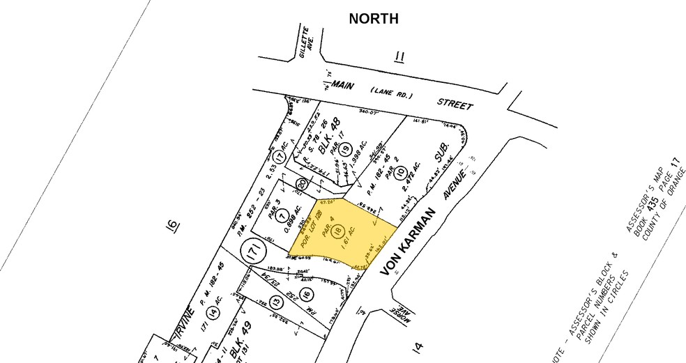 17901 Von Karman Ave, Irvine, CA à louer - Plan cadastral – Image 3 sur 26