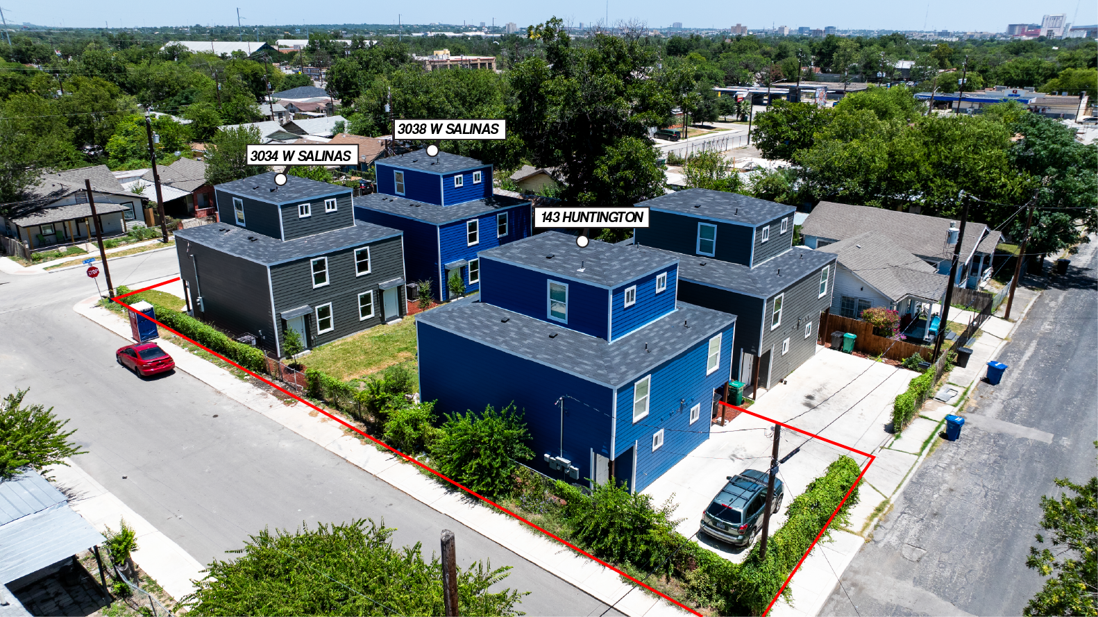 Duplexes On W Salinas St & Elmendorf St portefeuille de 4 biens à vendre sur LoopNet.fr Photo de l’immeuble– Image 1 sur 18