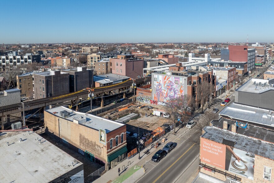 1870 N Milwaukee Ave, Chicago, IL à louer - Aérien – Image 2 sur 3