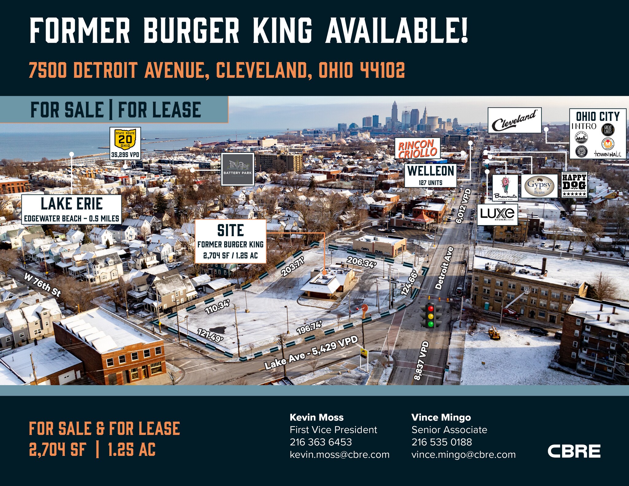 7500 Detroit Ave, Cleveland, OH à vendre Photo de l’immeuble– Image 1 sur 7