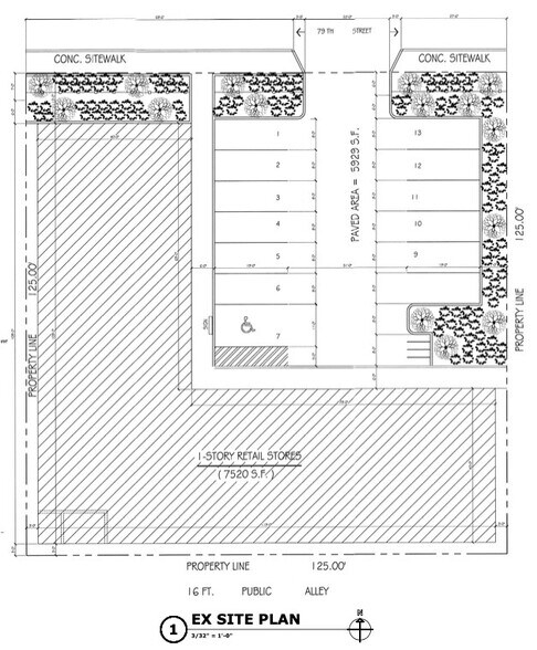 1741 W 79th St, Chicago, IL à vendre - Plan de site – Image 3 sur 3