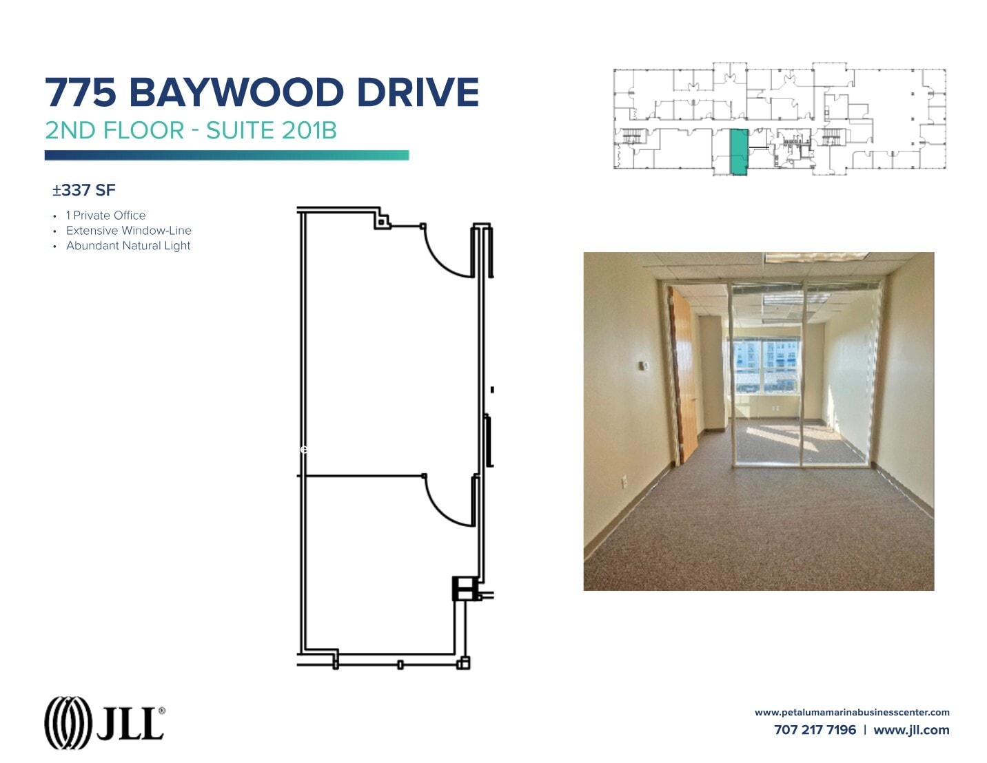 755-775 Baywood Dr, Petaluma, CA à louer Plan d’étage– Image 1 sur 3