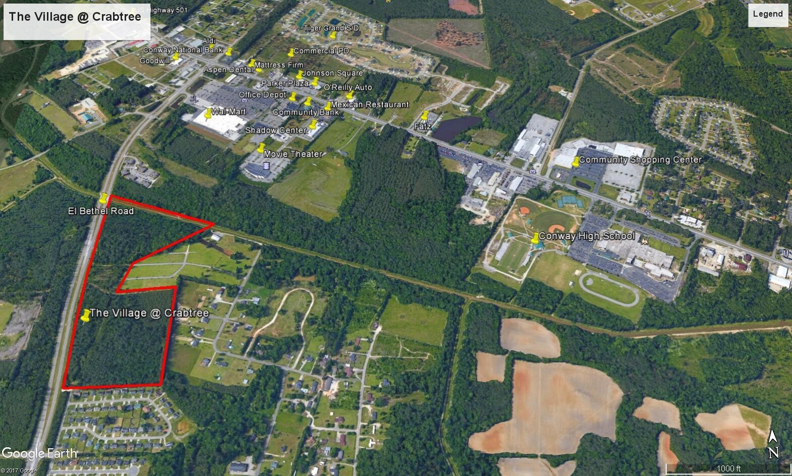 El Bethel Road, Conway, SC à vendre Aérien– Image 1 sur 3