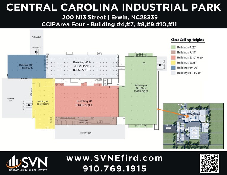 200 N 13th St, Erwin, NC à louer - Plan d’étage – Image 2 sur 8