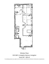 160 S Livingston Ave, Livingston, NJ à louer Plan de site– Image 1 sur 1