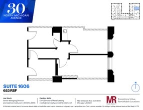 30 N Michigan Ave, Chicago, IL à louer Plan de site– Image 1 sur 2