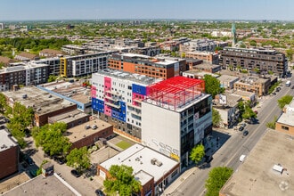 7236 St Waverly, Montréal, QC - VUE AÉRIENNE  vue de carte
