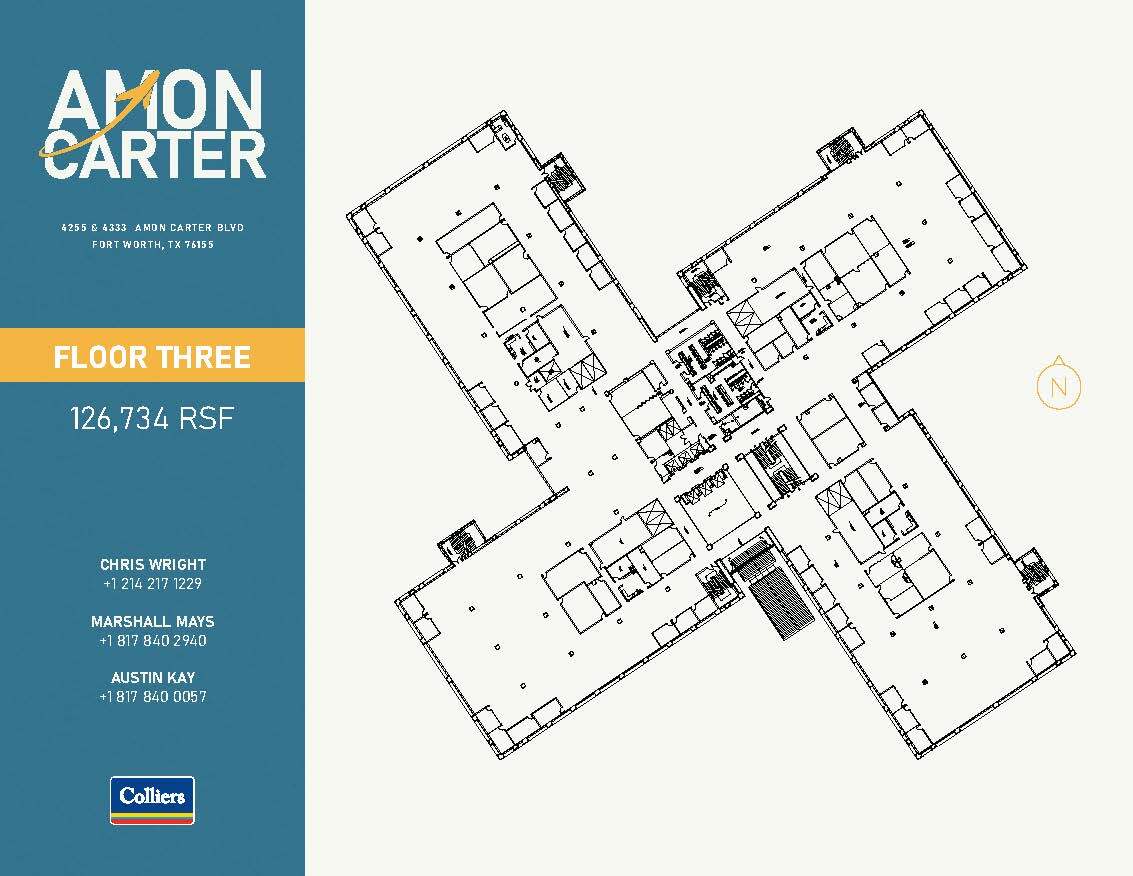 4333 Amon Carter Blvd, Fort Worth, TX à louer Plan d’étage– Image 1 sur 1