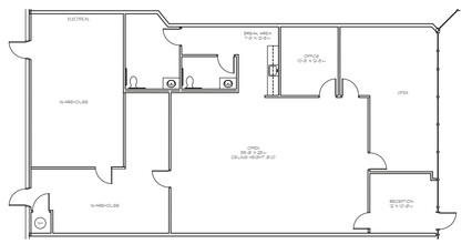 1555 Valwood Pky, Carrollton, TX à louer Plan d’étage– Image 1 sur 2