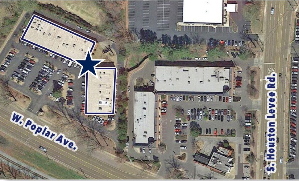 2140 W Poplar Ave, Collierville, TN à louer - Photo de l’immeuble – Image 2 sur 2