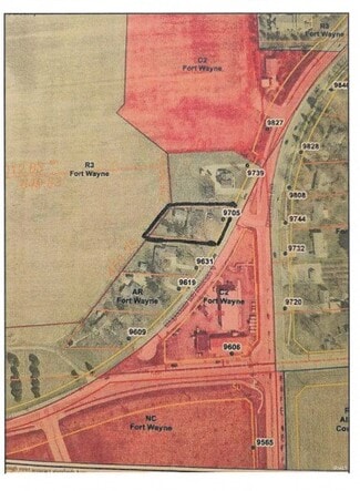 Plus de détails pour 9705 Maysville Rd, Fort Wayne, IN - Local d’activités à vendre