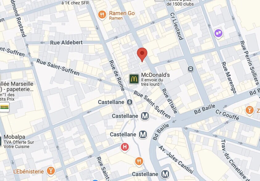 Local d’activités dans Marseille à louer - Plan d’étage – Image 3 sur 3