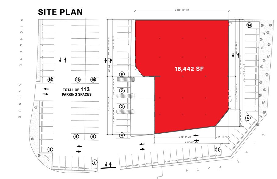 2450-2456 Richmond Ave, Staten Island, NY à louer - Plan de site – Image 2 sur 2