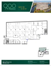 900 N Branch St, Chicago, IL à louer Plan d’étage– Image 1 sur 4