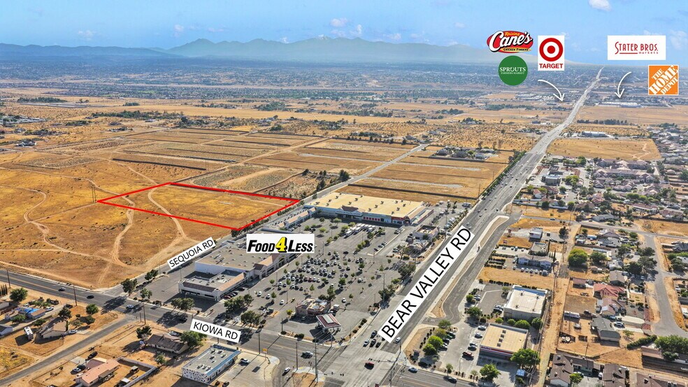 0 Sequoia St, Apple Valley, CA à vendre - Aérien – Image 2 sur 13