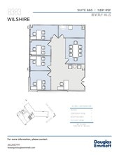 8383 Wilshire Blvd, Beverly Hills, CA à louer Plan d’étage– Image 1 sur 1