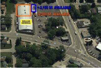 208-214 W Washington St, Round Lake, IL - Vue aérienne  vue de carte