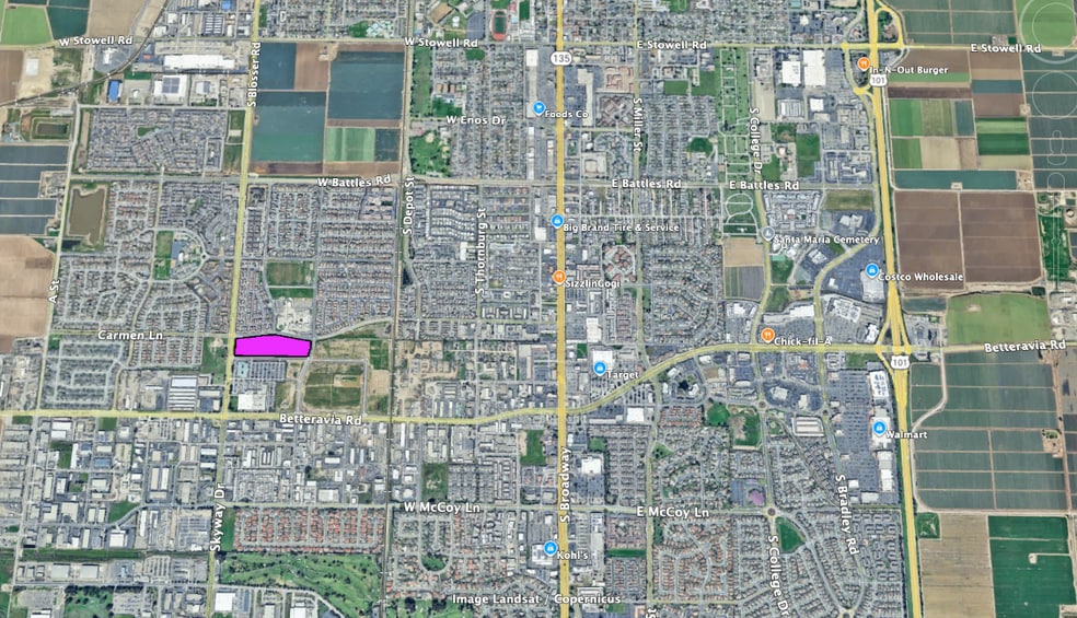 Dan Blough Drive, Santa Maria, CA à vendre - Aérien – Image 2 sur 2