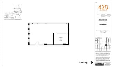 420 Lincoln Rd, Miami Beach, FL à louer Plan de site– Image 1 sur 1