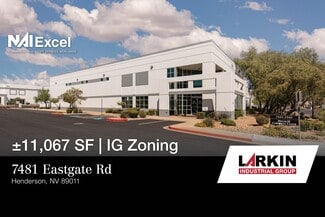 Plus de détails pour 7481 Eastgate Rd, Henderson, NV - Industriel/Logistique à louer