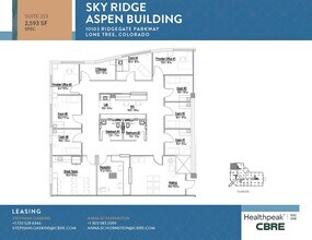 10535 Park Meadows Blvd, Lone Tree, CO à louer Plan d’étage– Image 1 sur 1