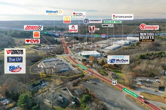 97 Providence Pike, Putnam, CT - VUE AÉRIENNE vue de carte