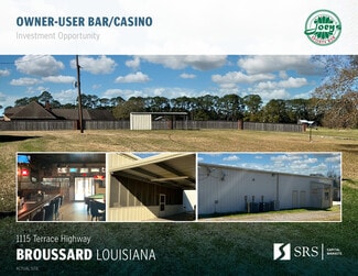 Plus de détails pour 1115 Terrace Hwy, Broussard, LA - Local commercial à vendre