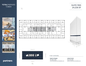 1201 Louisiana St, Houston, TX à louer Plan d’étage– Image 2 sur 2