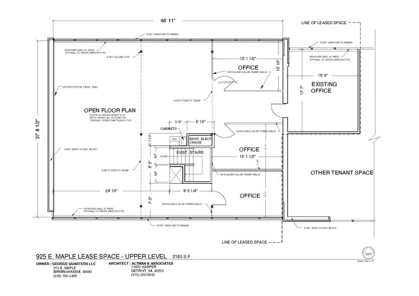 925-975 E Maple Rd, Birmingham, MI à louer - Photo de l’immeuble – Image 3 sur 3