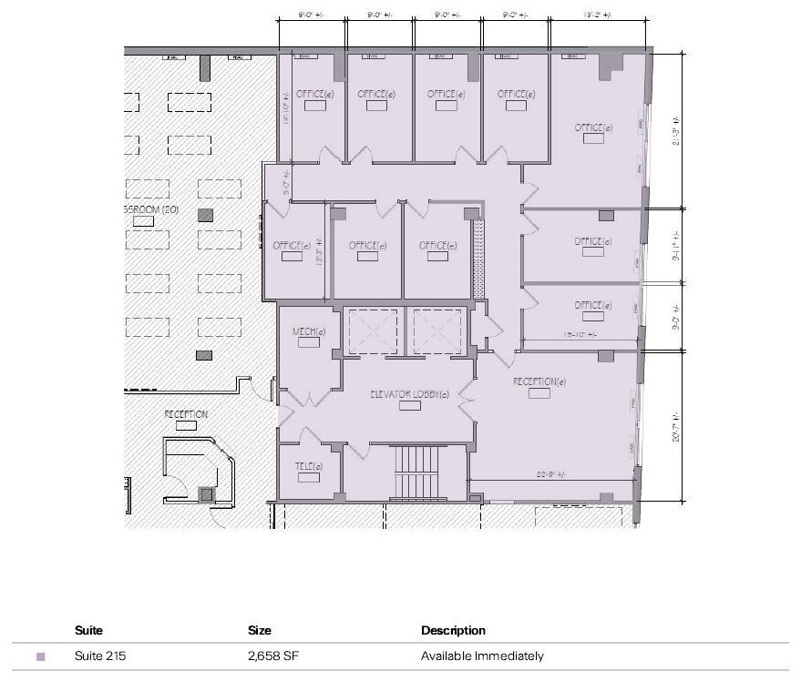 8120 Woodmont Ave, Bethesda, MD à louer Plan d’étage– Image 1 sur 1