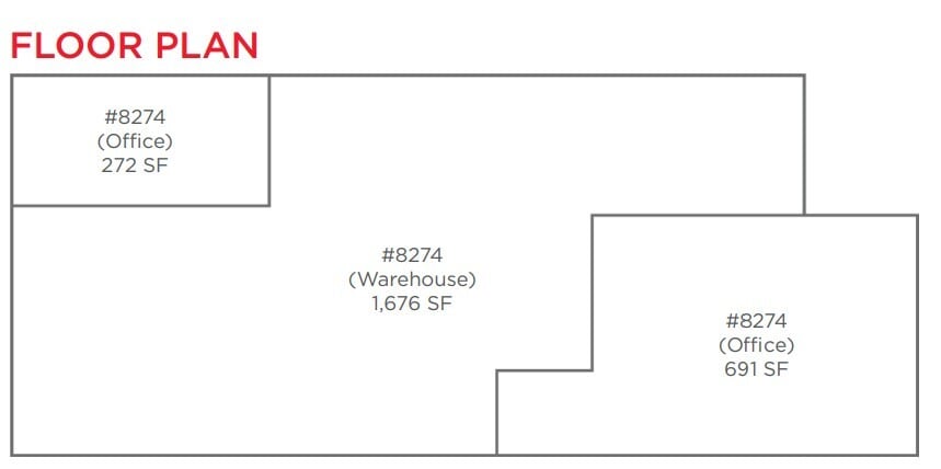 8260-8274 Manitoba St, Vancouver, BC à louer Plan d’étage– Image 1 sur 1
