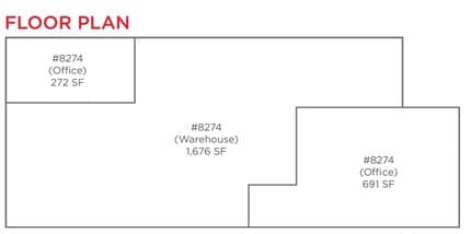 8260-8274 Manitoba St, Vancouver, BC à louer Plan d’étage– Image 1 sur 1