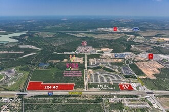 Loop 410 South, San Antonio, TX - Vue aérienne vue de carte