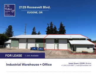 Plus de détails pour 2129 Roosevelt Blvd, Eugene, OR - Industriel/Logistique à louer
