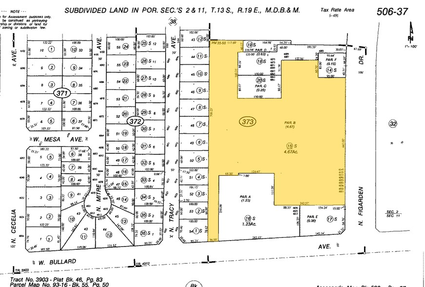 6055 N Figarden Dr, Fresno, CA à louer - Plan cadastral – Image 2 sur 5