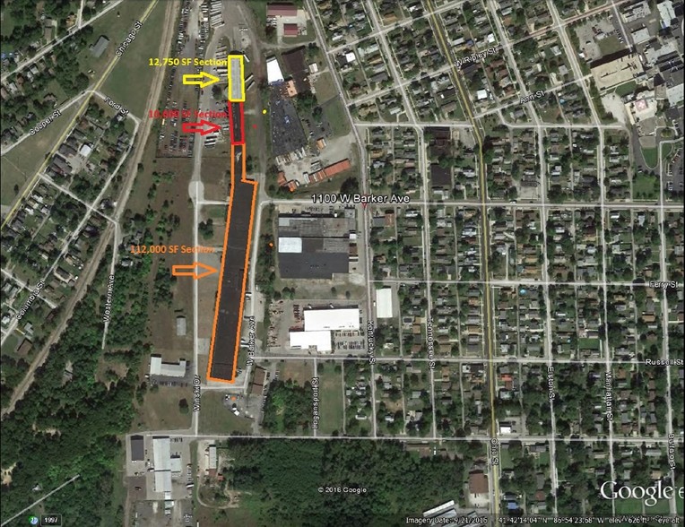 1100 W Barker Ave, Michigan City, IN à louer - Aérien – Image 3 sur 18
