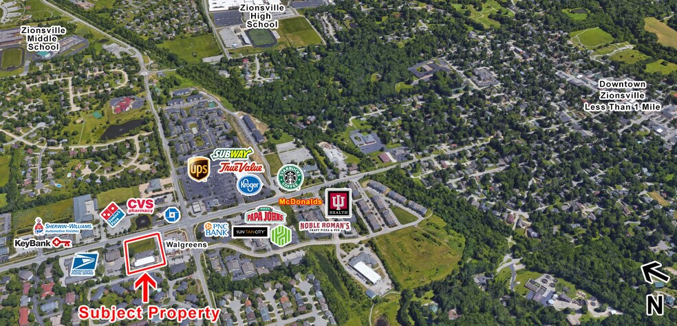 1455 W Oak St, Zionsville, IN à louer - Photo de l’immeuble – Image 3 sur 7