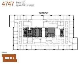 4747 Executive Dr, San Diego, CA à louer Plan d’étage– Image 1 sur 1