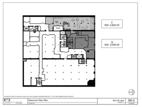 641-651 W Lake St, Chicago, IL à louer Plan d’étage– Image 1 sur 1