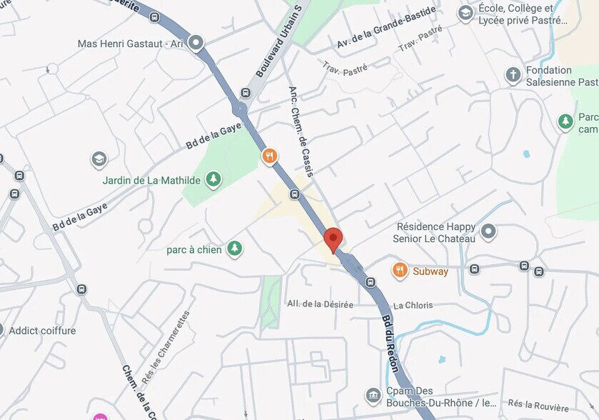 Local commercial dans Marseille à louer - Plan d’étage – Image 3 sur 3