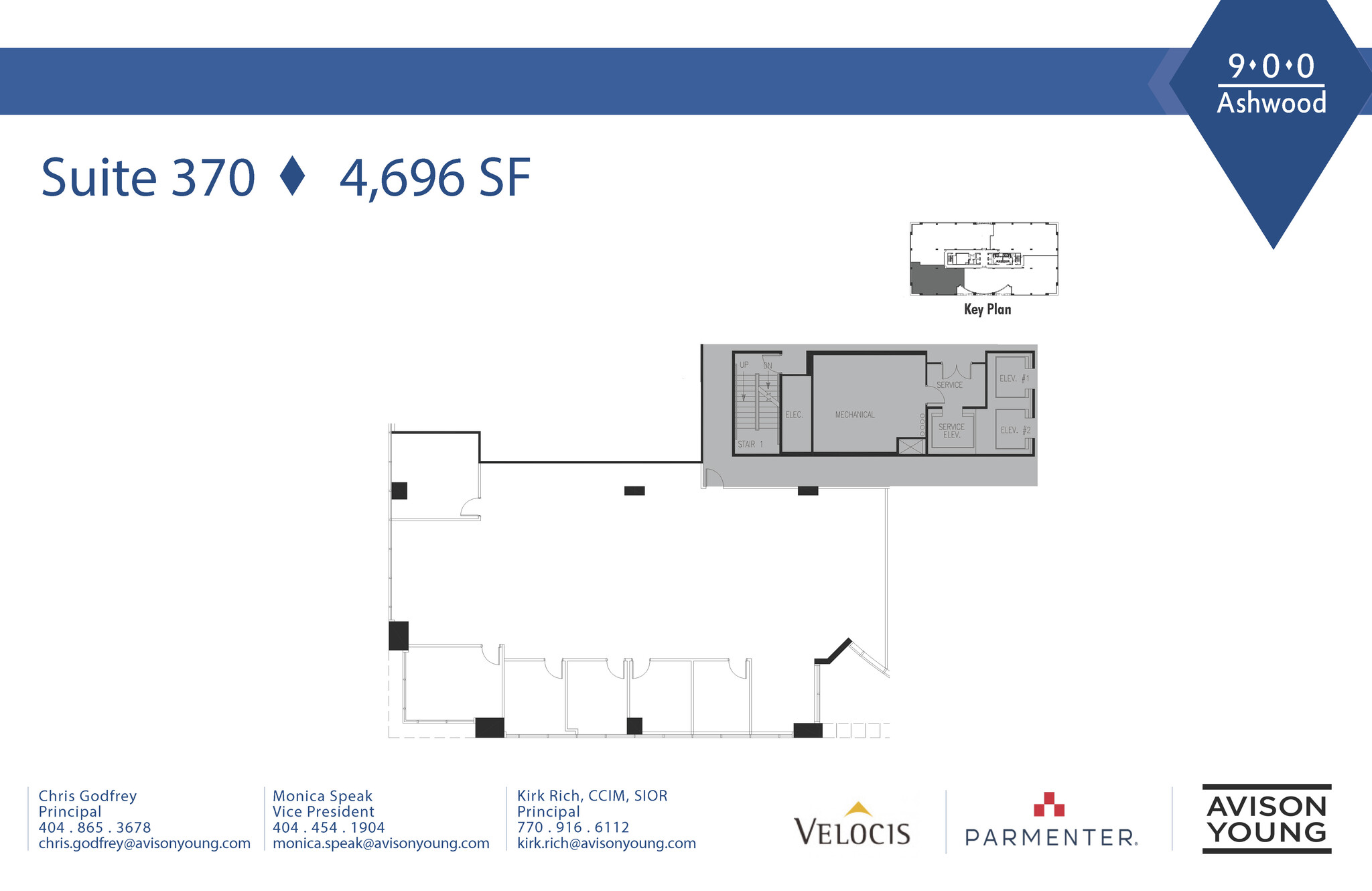 900 Ashwood Pky, Atlanta, GA à louer Plan d’étage– Image 1 sur 1